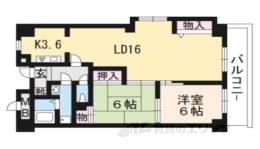 パルシティ西大路間取り図面