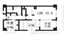 パルシティ西大路間取り図面