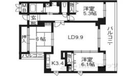 メゾン油小路間取り図面