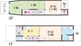 貸家間取り図面