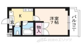 ヴェルメゾン北大路間取り図面