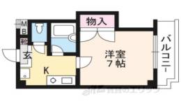 ヴェルメゾン北大路間取り図面