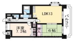 コスミックルーム21間取り図面