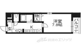 エスタシオン・デ・山科三品間取り図面