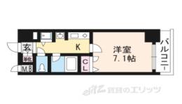 ベラジオ五条烏丸間取り図面