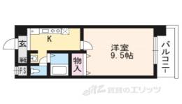 ハウスセゾン四条通間取り図面