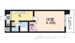 ハウスセゾン四条通間取り図面