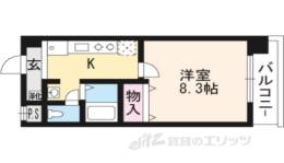 ハウスセゾン四条通間取り図面