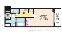 サムティ京都二条間取り図面