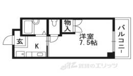 野村スチューデントハイツ間取り図面