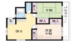 ハイツ堅田間取り図面