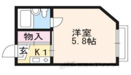 ハイツ外波山間取り図面