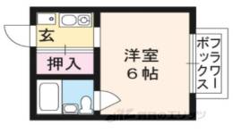 ハイツ外波山間取り図面