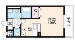 タウンルーム　けまり間取り図面