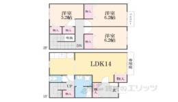 ルミエール東矢倉間取り図面