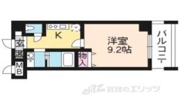 パルティール藤２間取り図面
