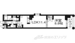 ベラジオ四条烏丸３間取り図面