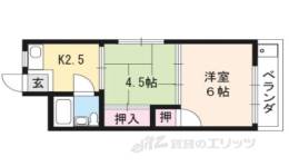 イナイ第一コーポ間取り図面