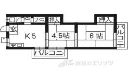 コーポ川間取り図面