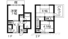 貸家間取り図面