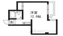 ロイヤル河原町五条間取り図面