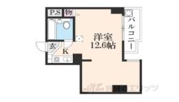 ロイヤル河原町五条間取り図面