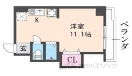 ロイヤル河原町五条間取り図面