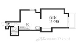 ロイヤル河原町五条間取り図面