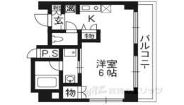 サイト烏丸三条町間取り図面