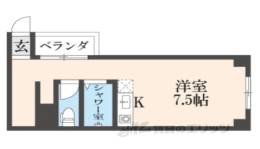 サイト烏丸三条町間取り図面
