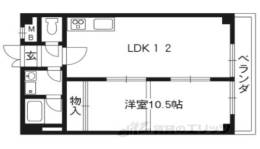 エクセルコート・高辻西間取り図面