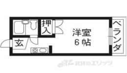 エクセルコート・高辻西２間取り図面
