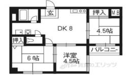 ヴィエント北花山間取り図面