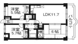パラドール北山間取り図面