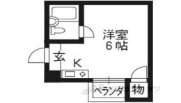 パルハイツウエダ間取り図面