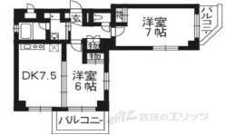 智恵光院ハイツ間取り図面