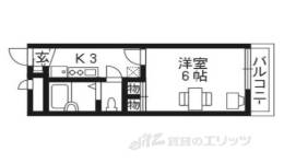 レオパレス宇治伊勢田間取り図面