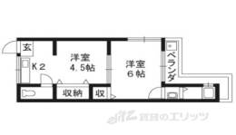 第一ニューグリンハウス杉間取り図面