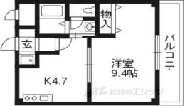 サザンコート三山木間取り図面