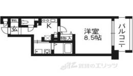 エイペックス京都御所西間取り図面