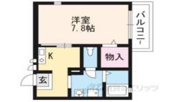 ラフォーレ西ノ京３間取り図面