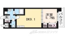 アテナリー右京間取り図面