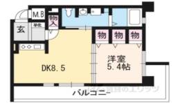 アテナリー右京間取り図面