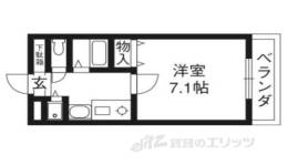 プレサンス京都神宮道間取り図面