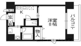 アスヴェル京都四条烏丸間取り図面