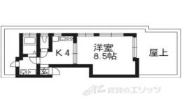 ＰＲＩＭＥ　ＣＯＵＲＴ二条城南間取り図面