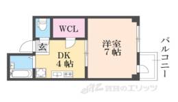 ＰＲＩＭＥ　ＣＯＵＲＴ二条城南間取り図面