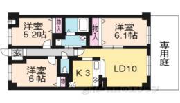 プリマヴェーラ桃山間取り図面