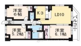 プリマヴェーラ桃山間取り図面