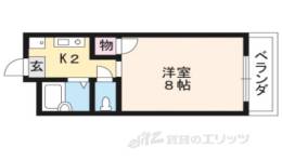 銀頂ハイツＭＥ間取り図面